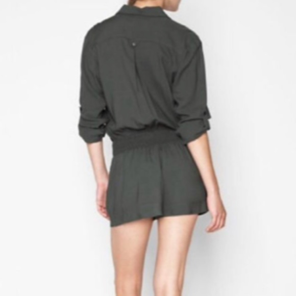 BCBG clove long sleeve romper - Picture 2 of 3